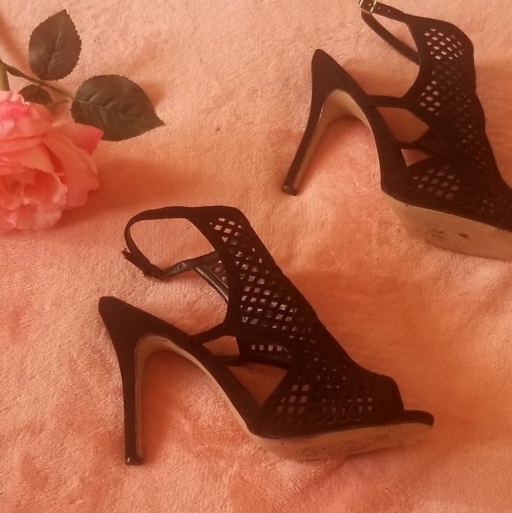 Madden Girl Caged Heels